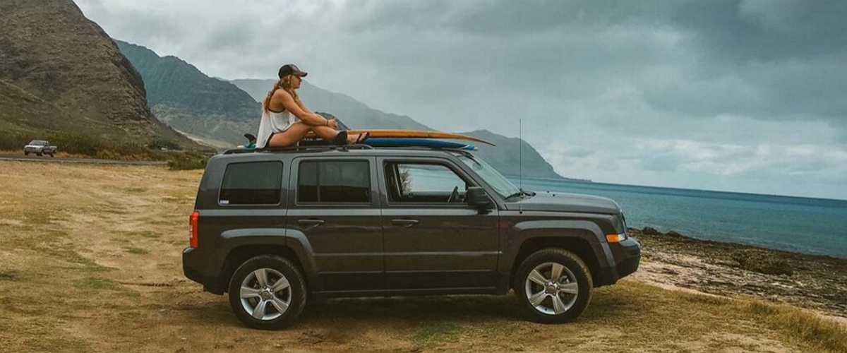 Jeep Patriot with Rough Country suspension lift kit