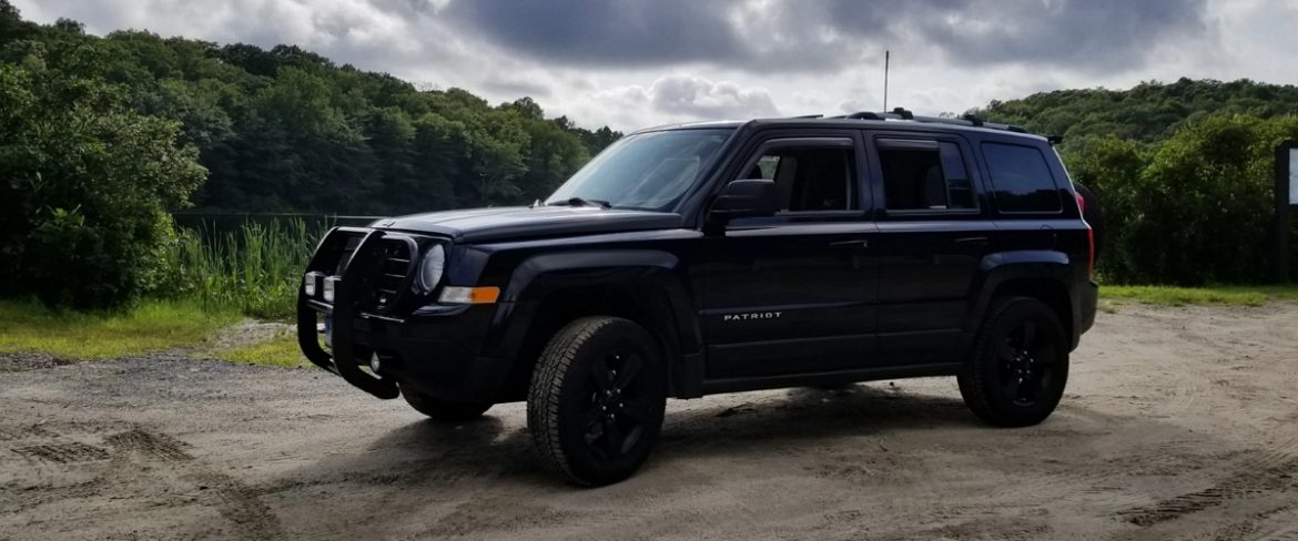 Rough Country lift kit on Jeep Patriot