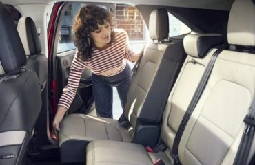 Ford Escape interior in light beige color