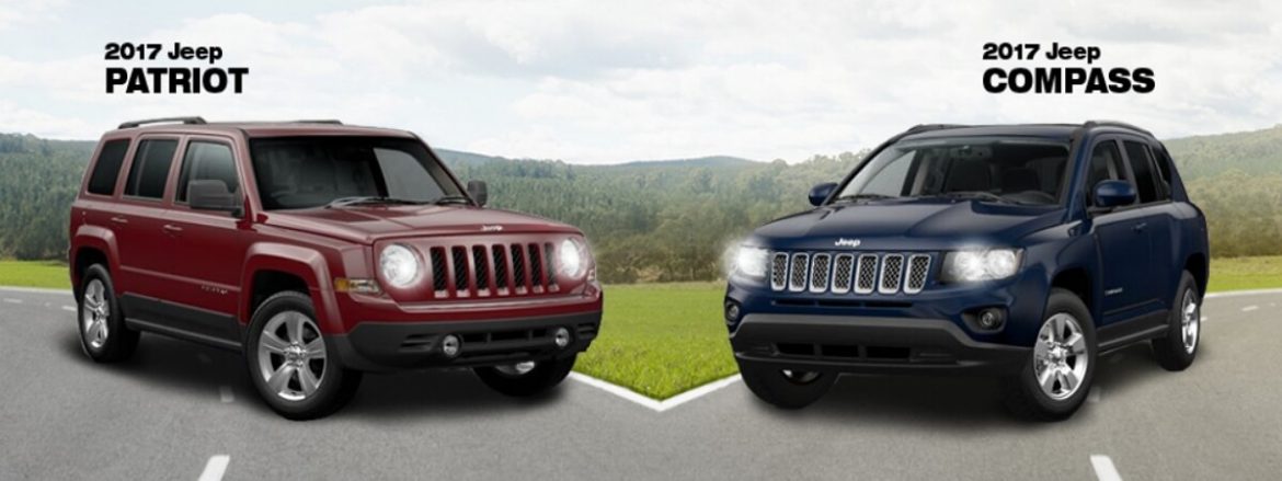 Jeep Patriot compared with Jeep Compass